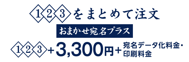 オプション まとめて注文 おまかせプラス